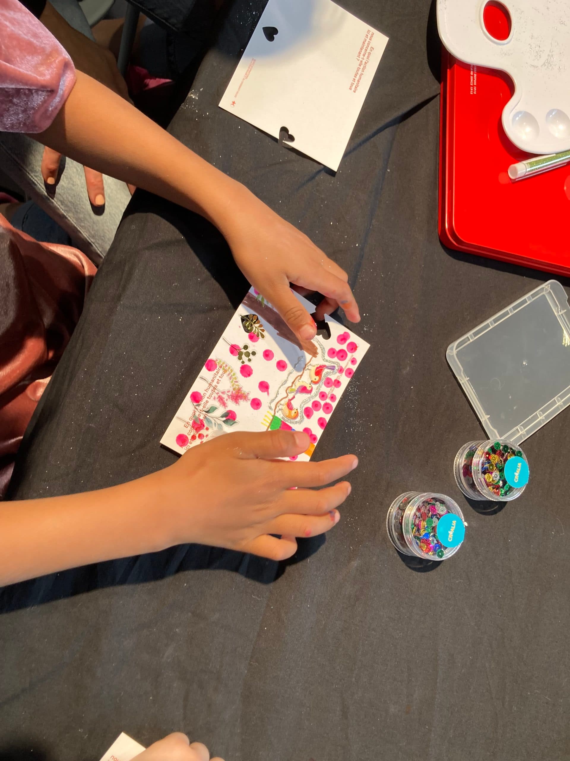 Visite guidée et atelier cartes postales